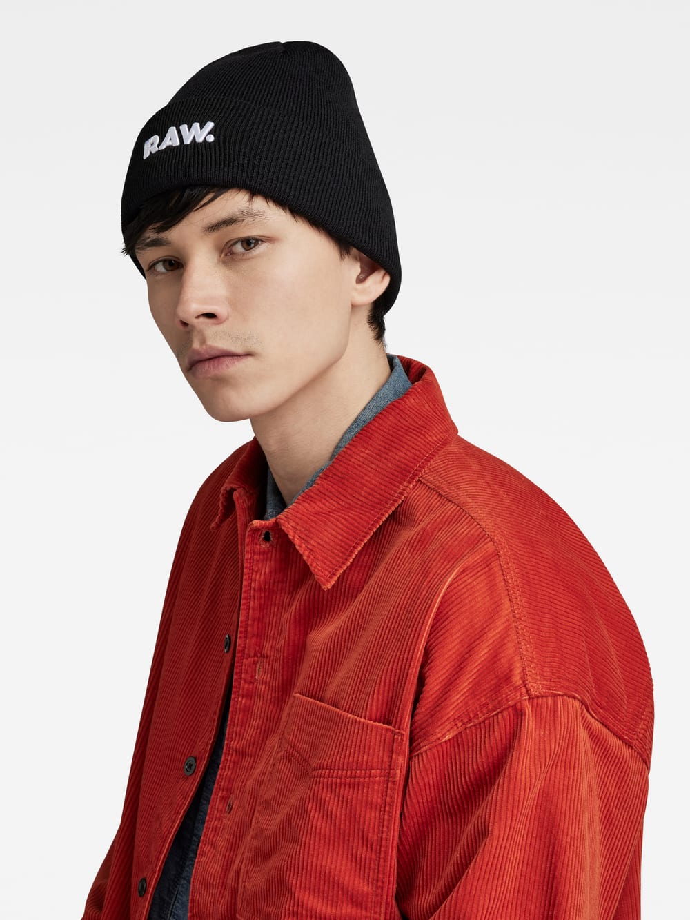 Effo Raw Long Beanie | Black | G-STAR® US
