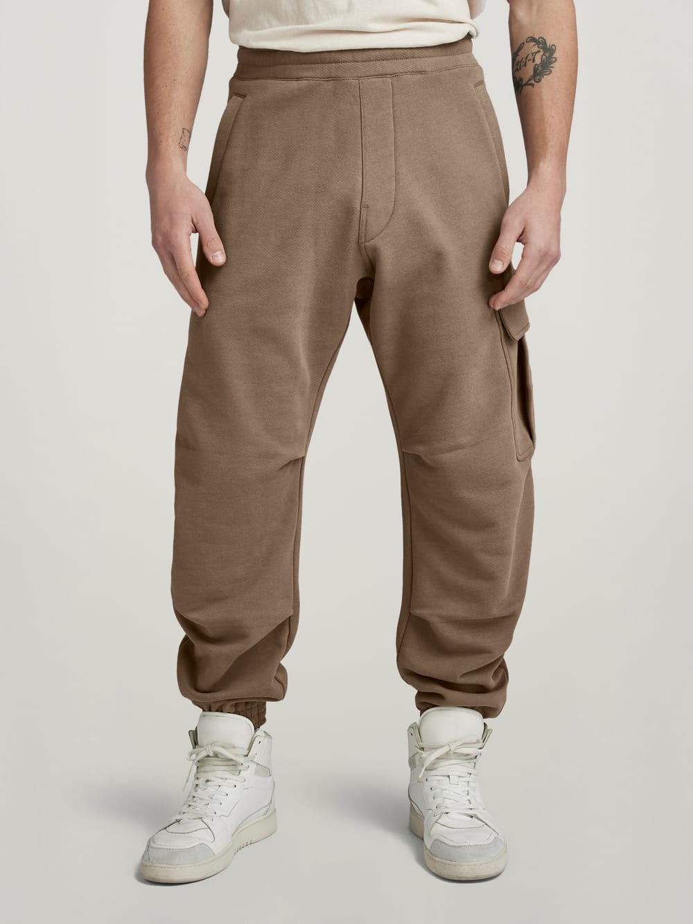 Cuffed tracksuit bottoms sale