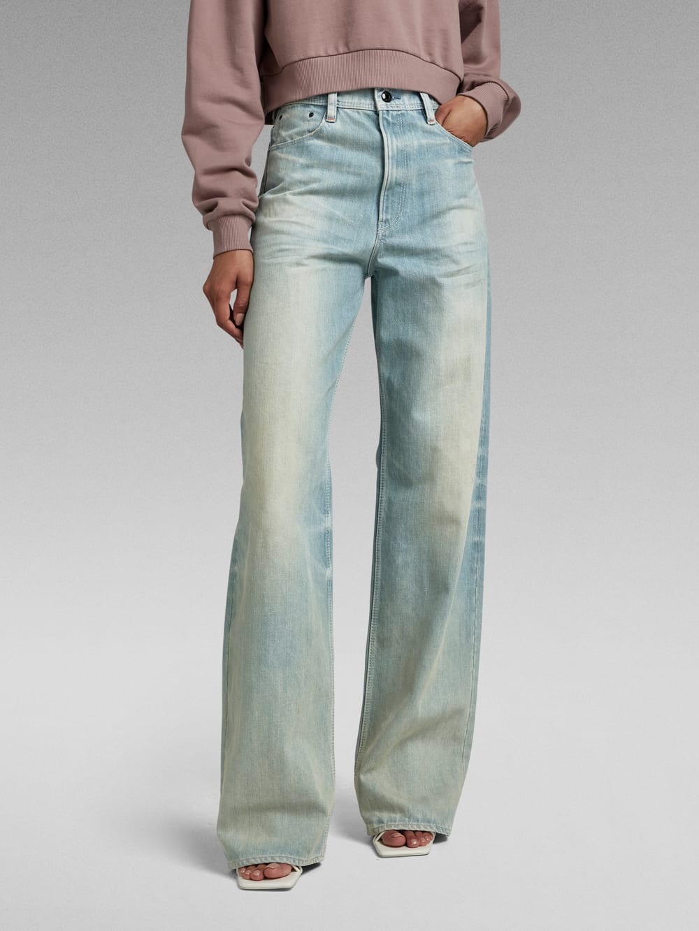 Ultra high jeans cheap