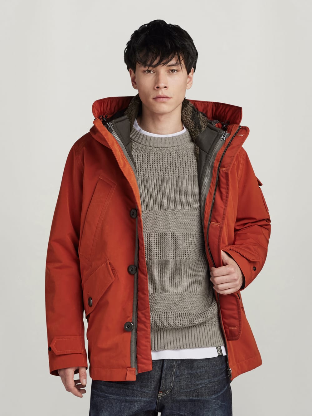 Men s Parka Jackets Winter Parka Jacket G Star RAW US