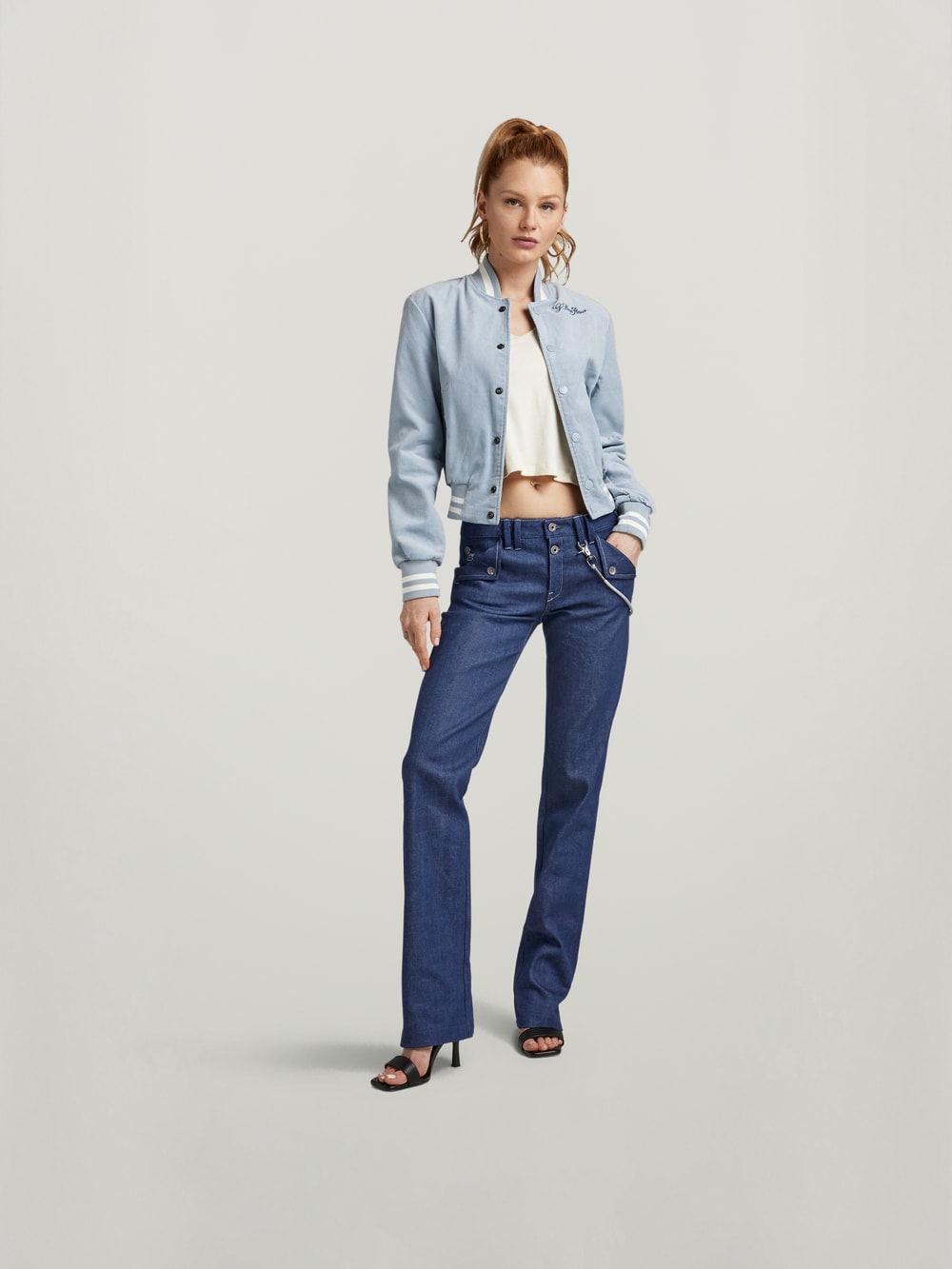 Y2K Denim Regular Chino | Dark blue | G-STAR® US