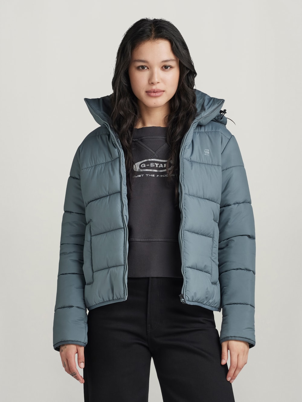 Women s Puffer Jacket Long Puffer Coat G Star RAW US
