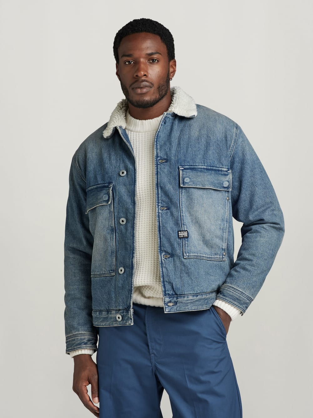 G star raw original denim jacket top