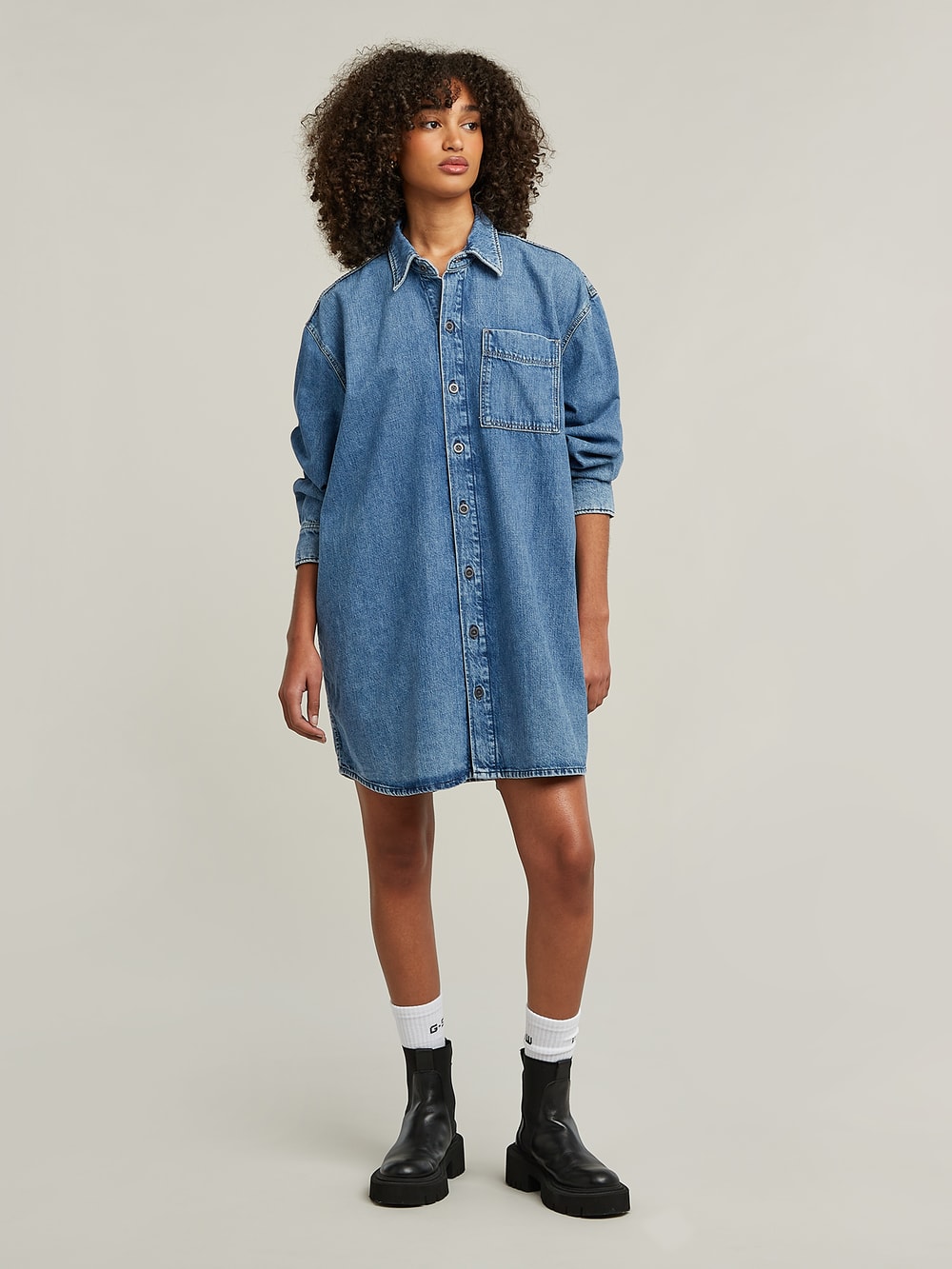 Women s Dresses Shirt Sweater Dresses G Star RAW CA