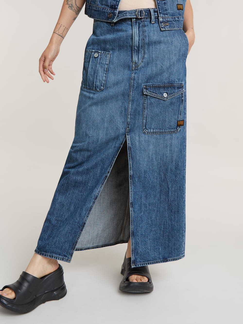 G star jeans skirt shop