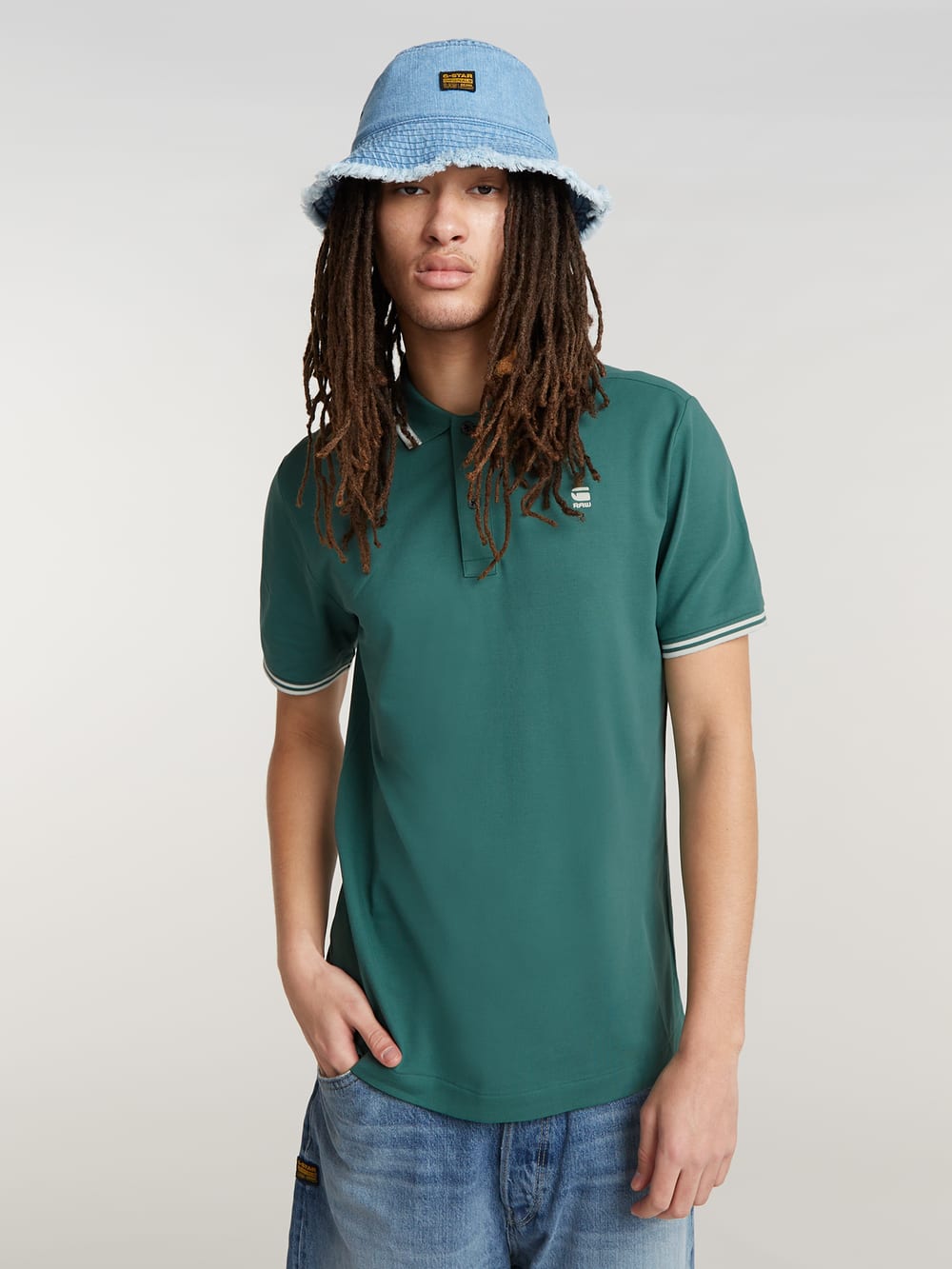 G star polo lange mouwen best sale