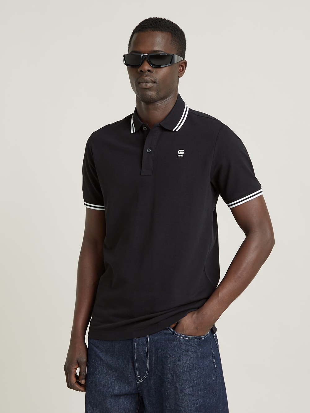 入荷なう Polo Slim Dunda | JP G-STAR® | ブラック トップス