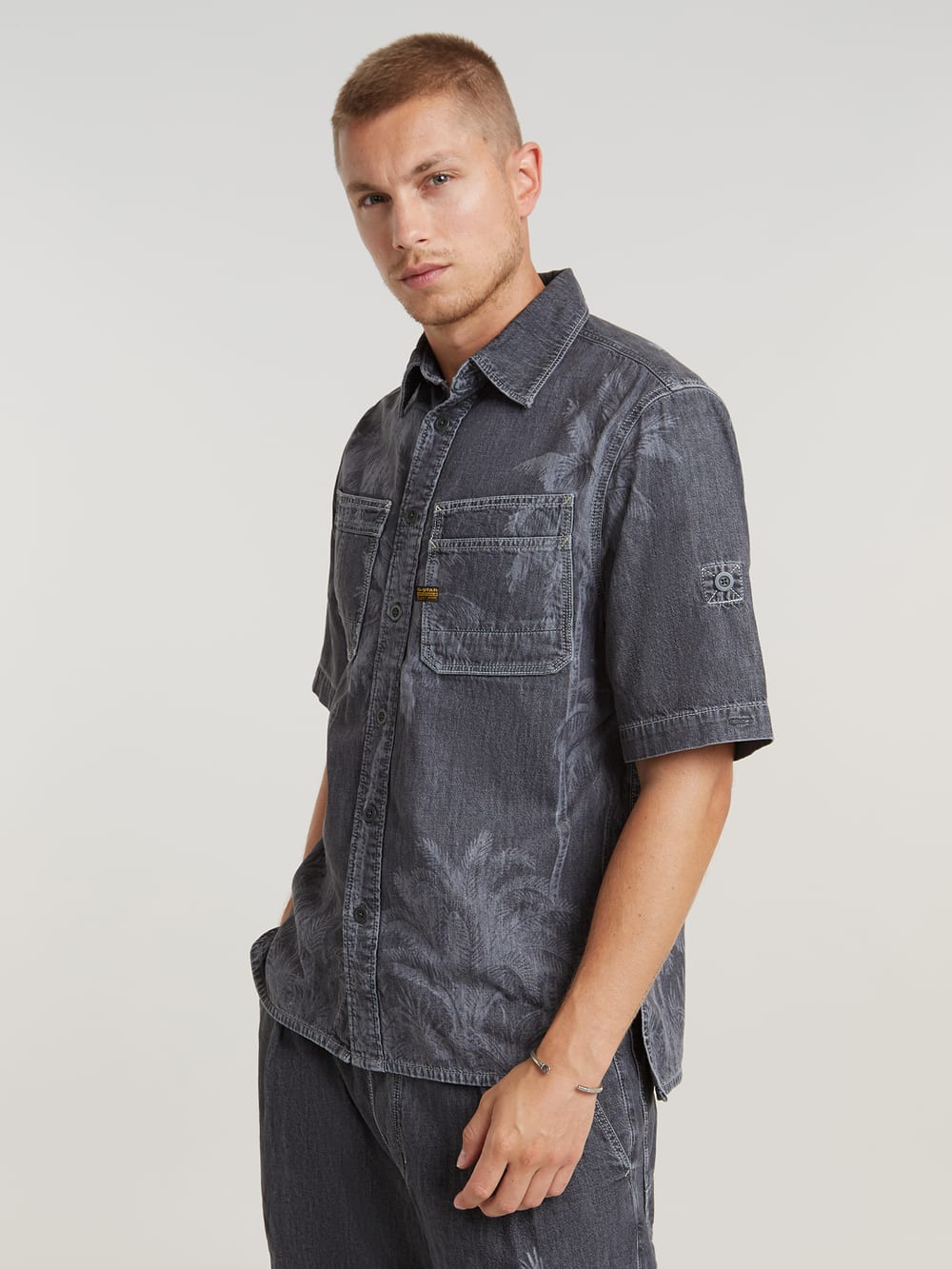 G star denim shirt mens shop