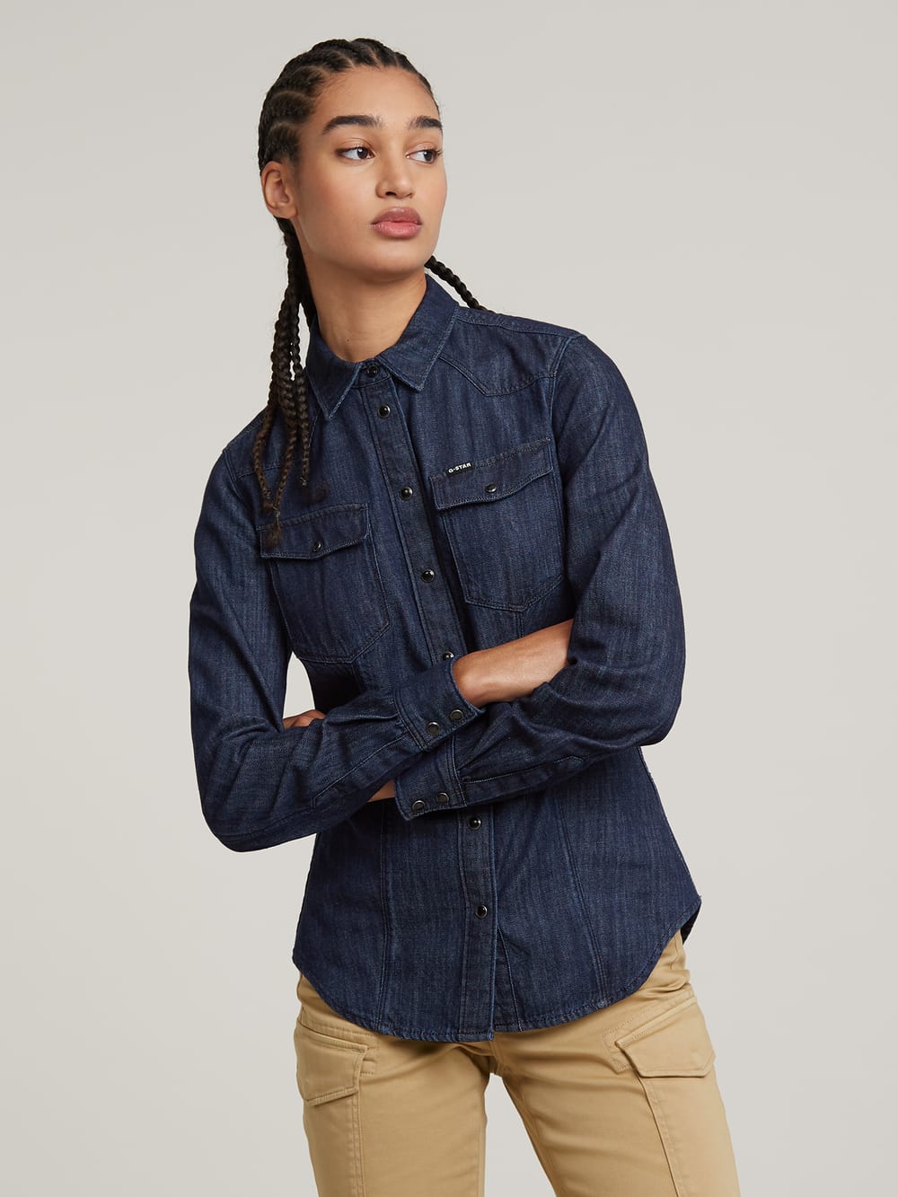 Women s Blouses Shirts Short Sleeve Shirts G Star RAW NL