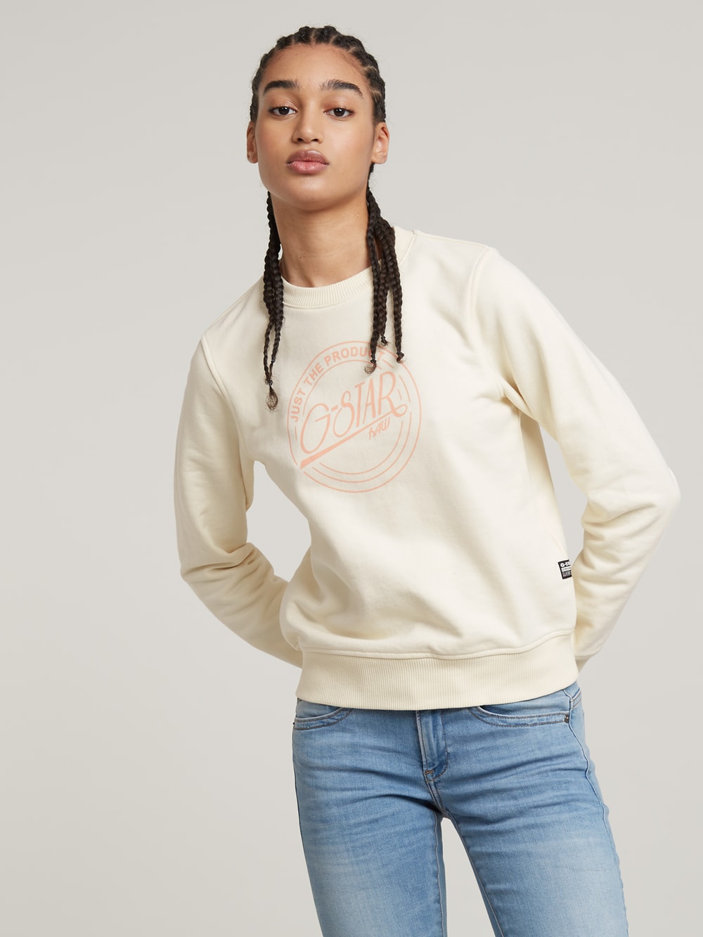 G star crew neck sweatshirt hotsell