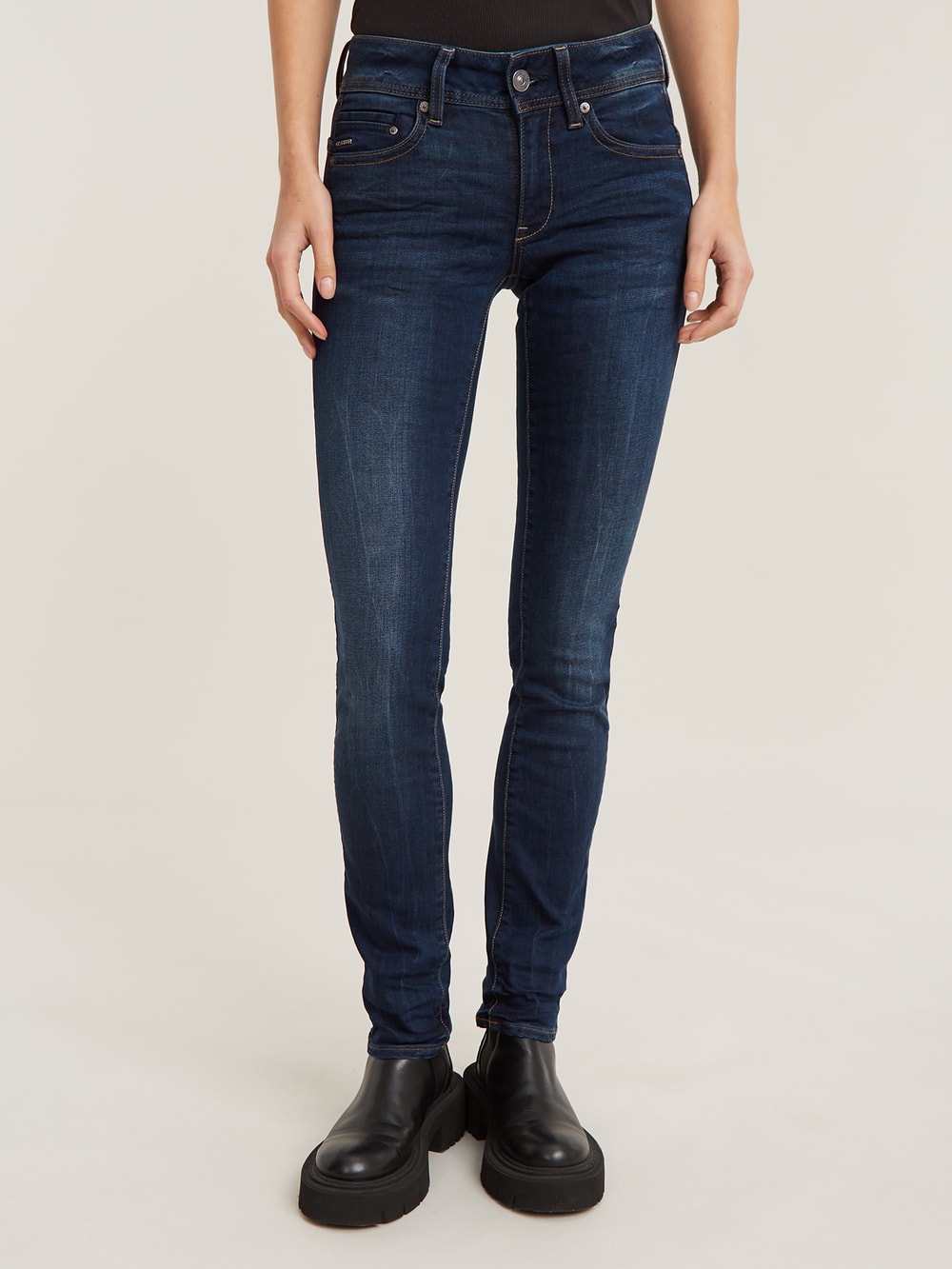 Women s Straight Leg Jeans High Rise Low Rise G Star RAW GB