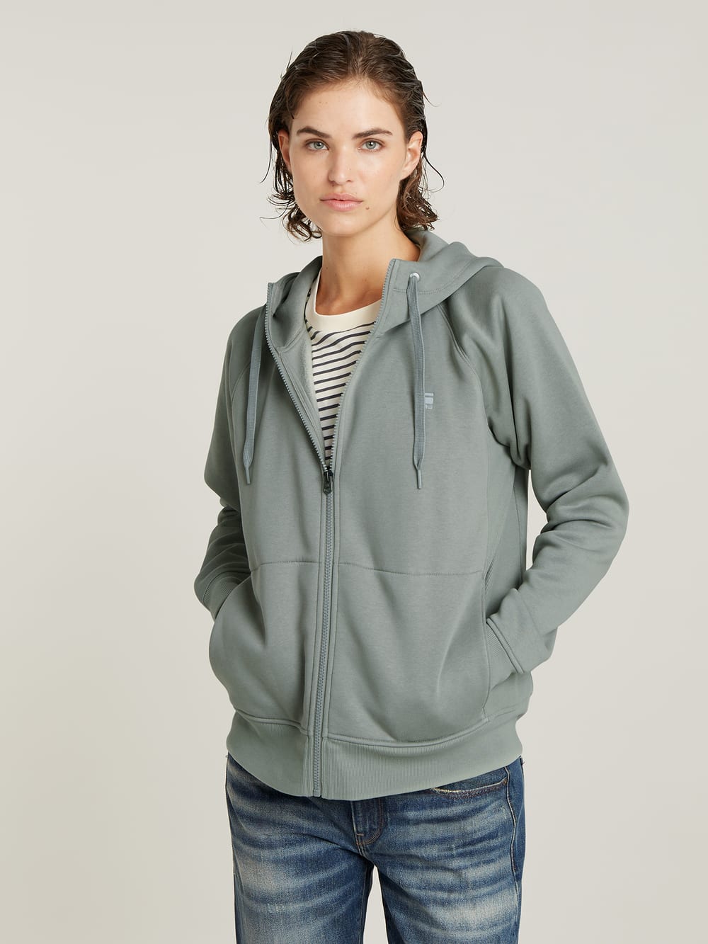 G star raw hoodie womens deals