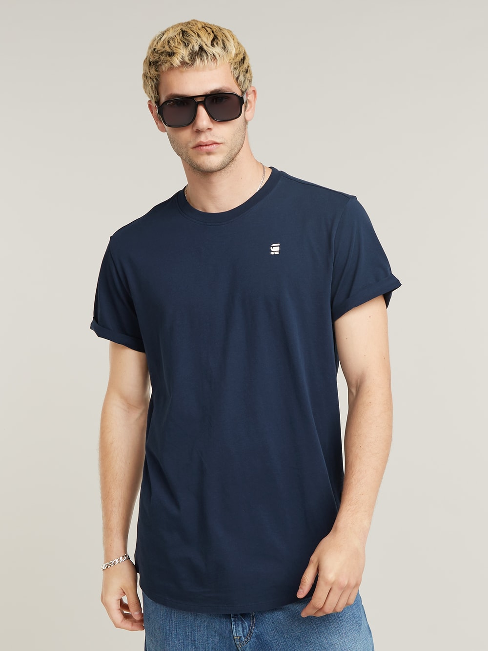 Lash T-Shirt | Dark blue | G-STAR® NL