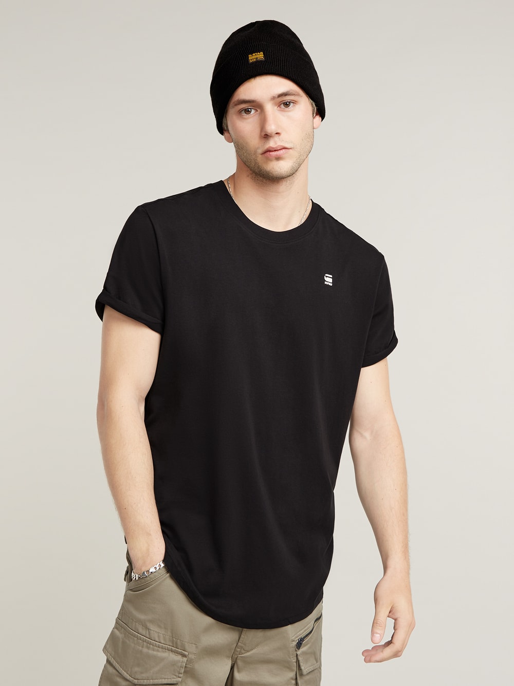 Woven tee jurk g star 2025