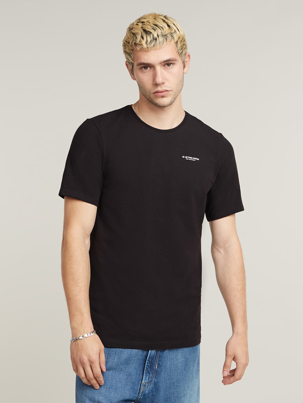 Basic effen heren T shirts G Star RAW NL