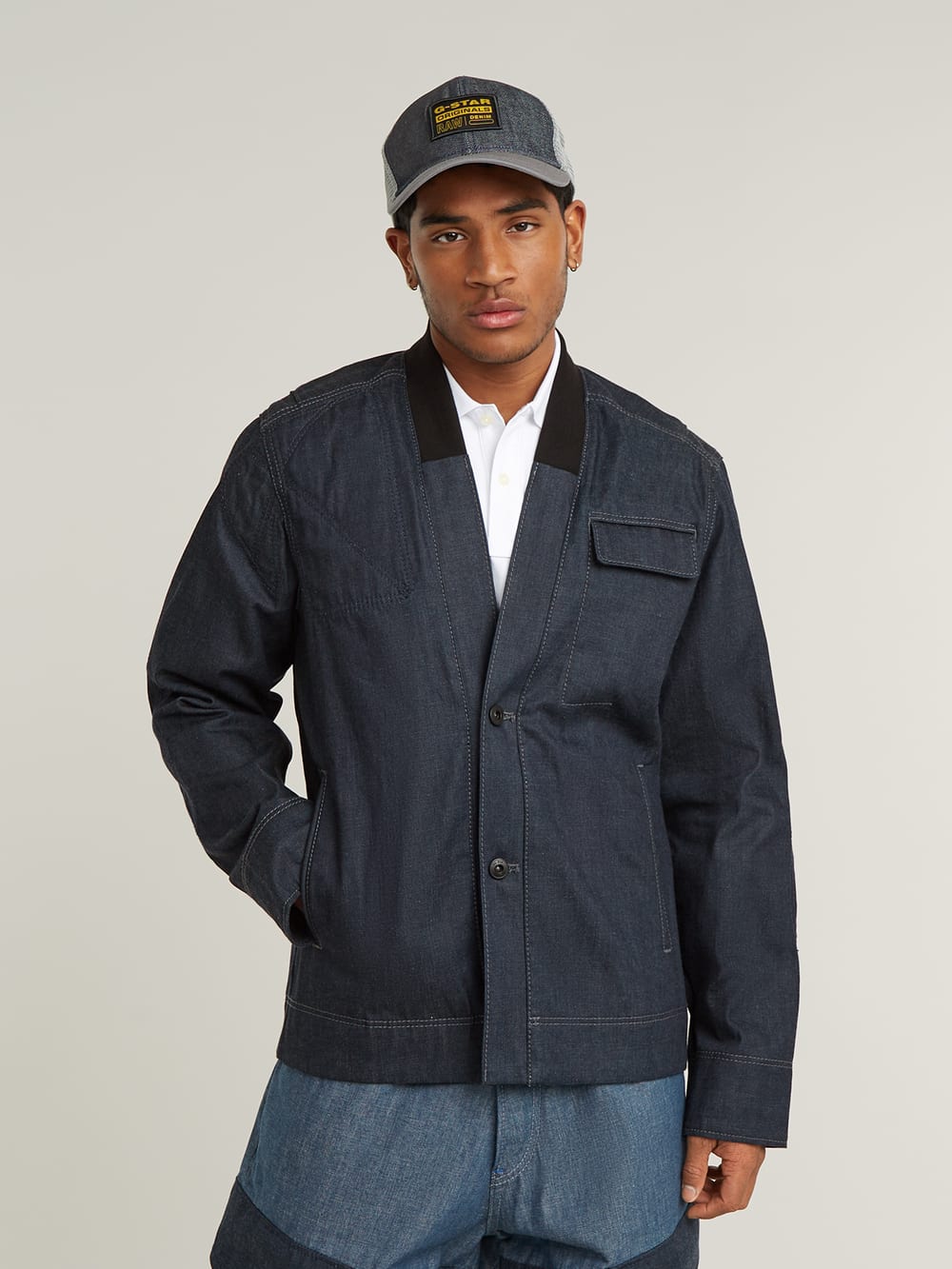 G star navy jacket discount