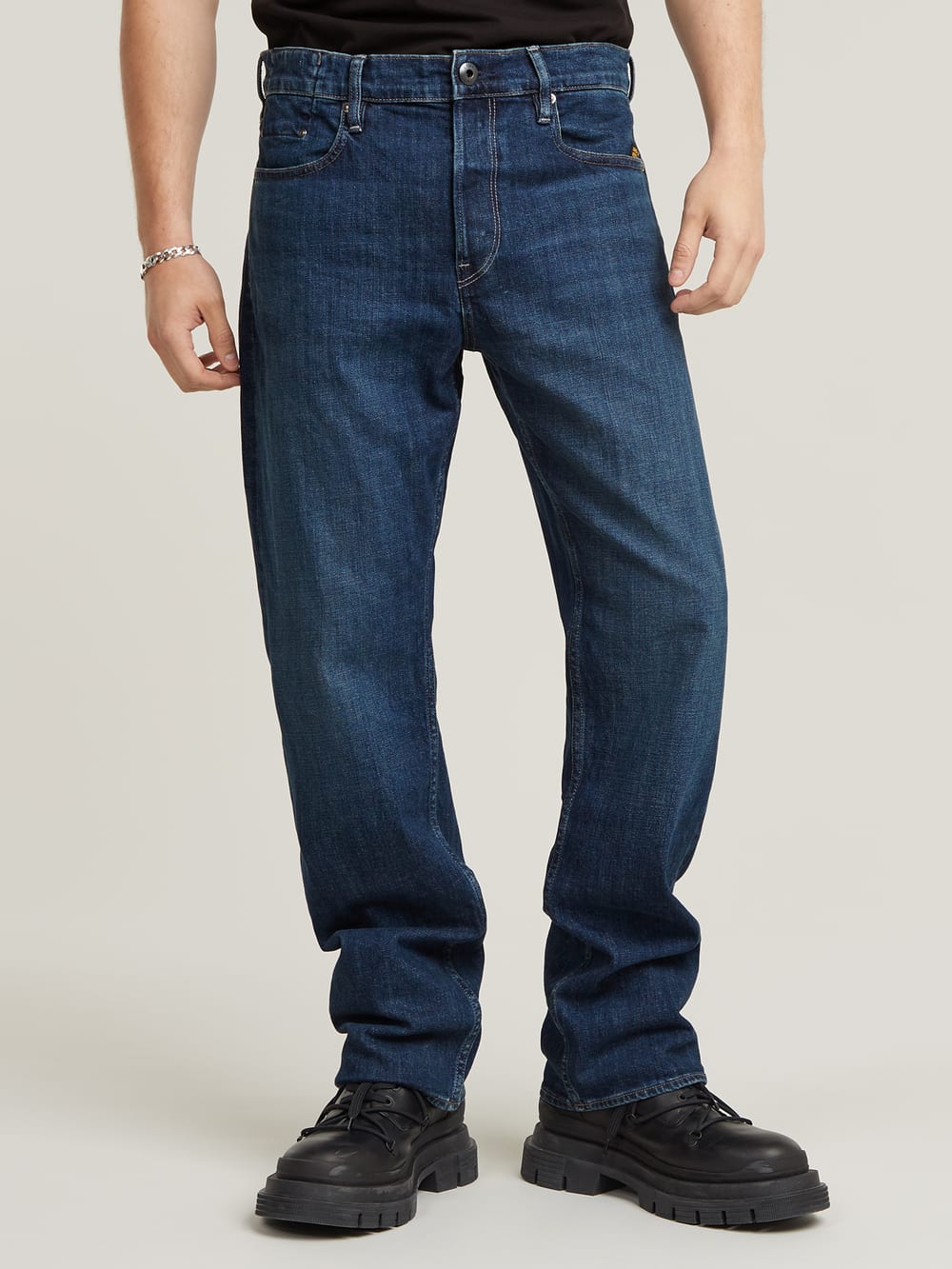 適当な価格 Jeans Regular 3D Elwood G-STAR | JP G-STAR® | ダークブルー パンツ