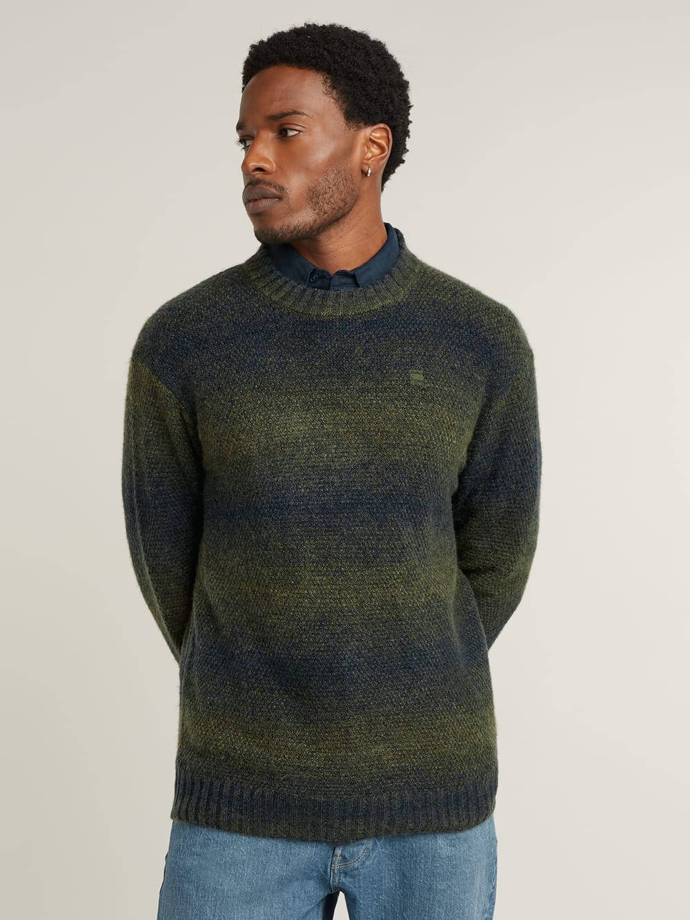 Slim fit knitwear mens deals