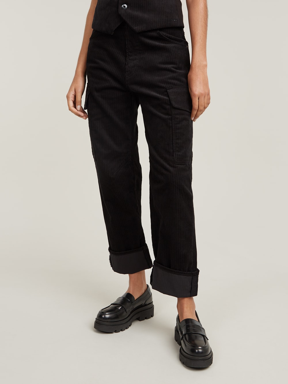 パンツ DRAWSTRING CARGO CROPPED 46 G-STAR RAW カーゴパンツ CARGO CROPPED DRAWCORD PANTS