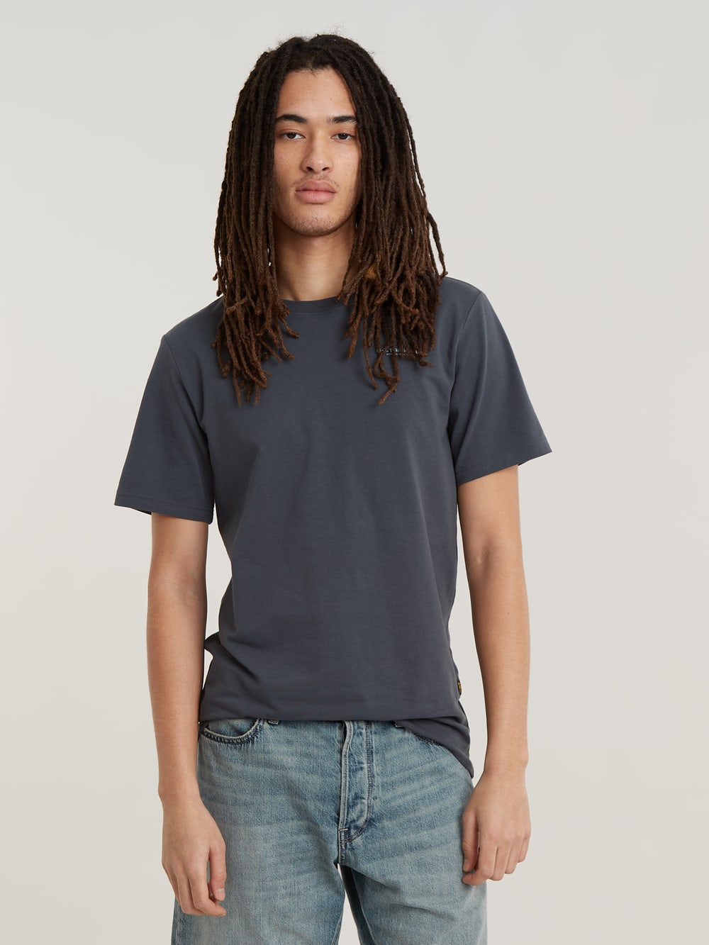Base-S T-Shirt | Medium blue | G-STAR® PL