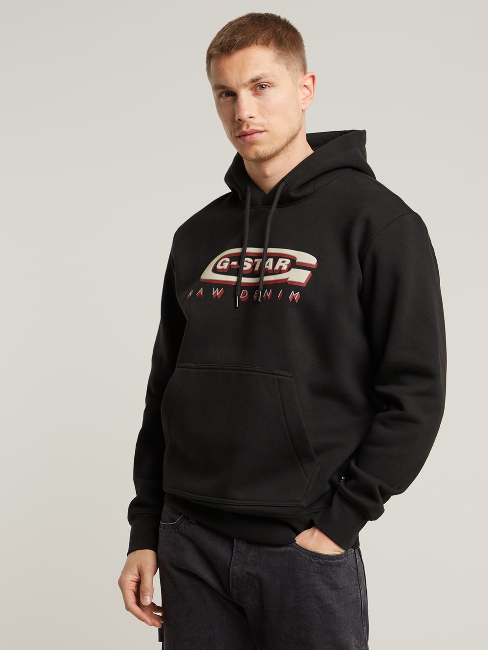 Men s Black Hoodies Sweatshirts G Star RAW US