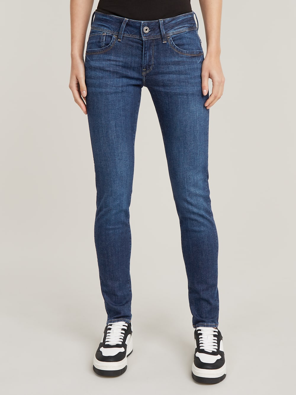 送料込★G-Star★ジーンズ Lynn Mid Waist Skinny Lynn Super Skinny Jeans | Black | G-STAR® US