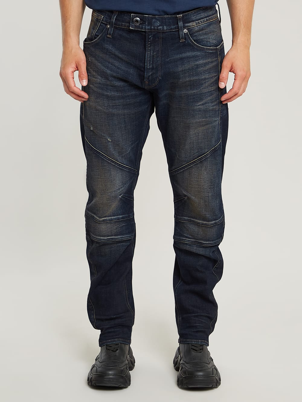 Herenjeans Denim jeans en acid wash jeans G Star RAW BE