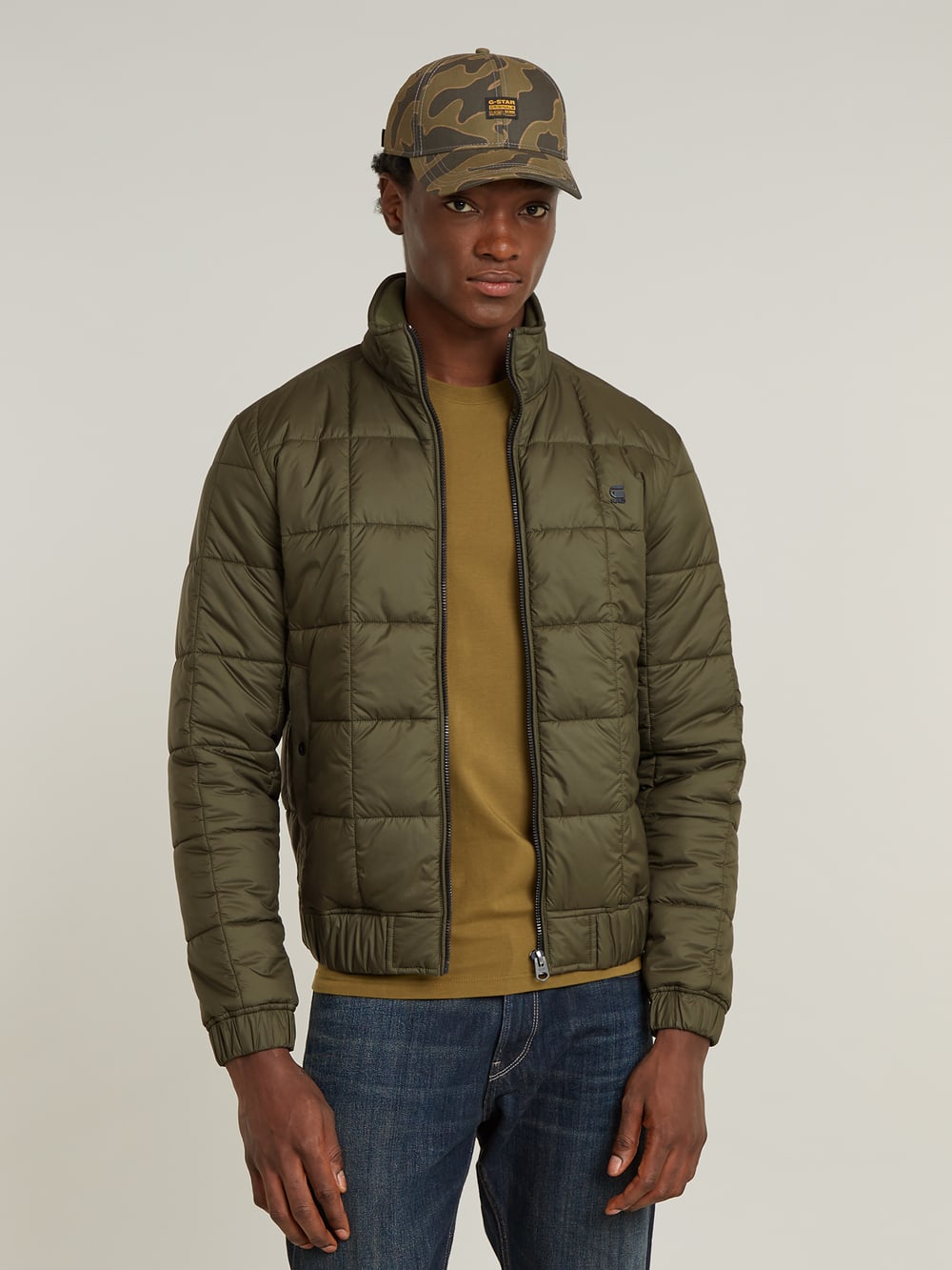Green lightweight jacket mens top