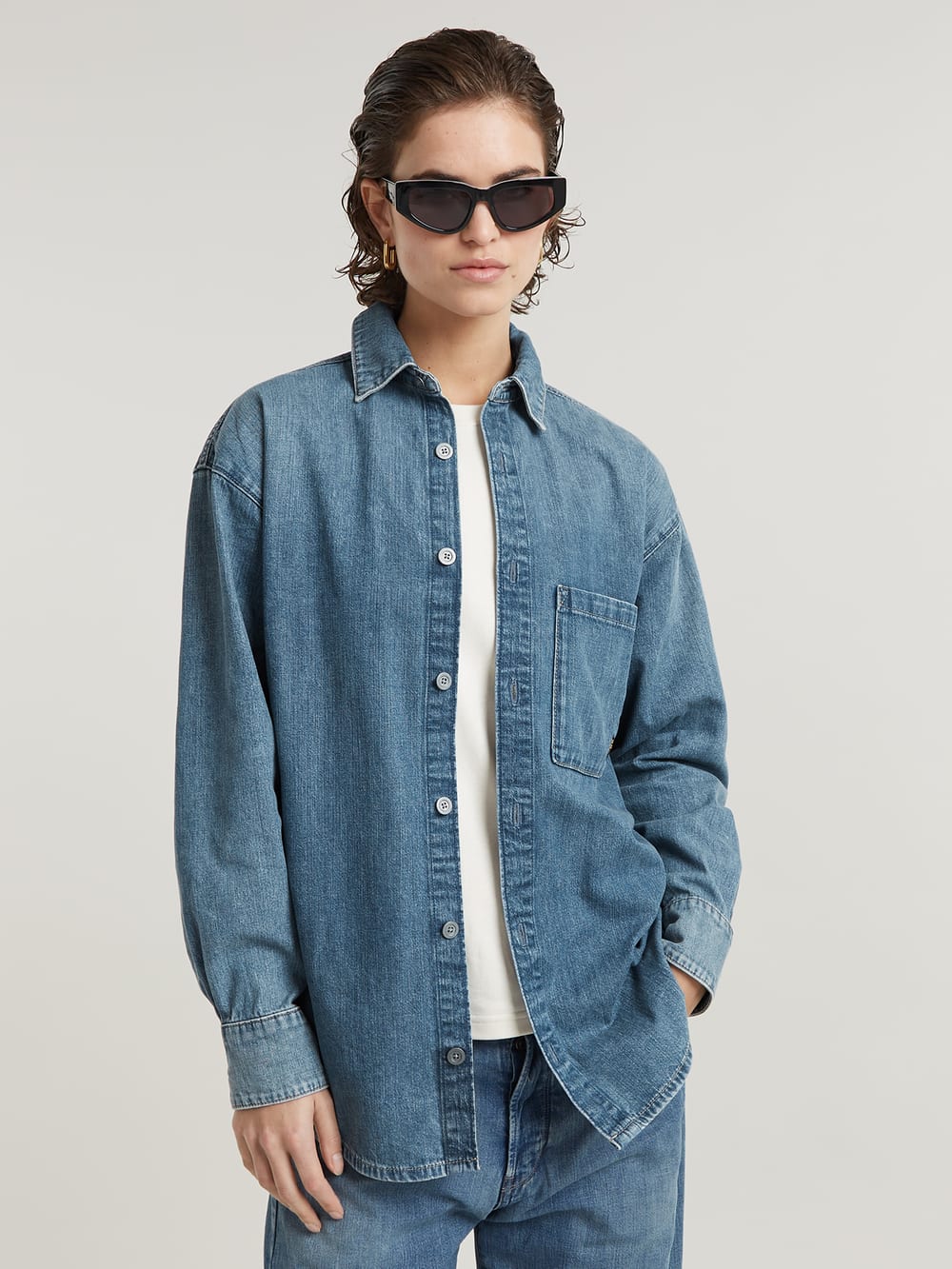 Blouses et chemises femme Chemises longues G Star RAW FR