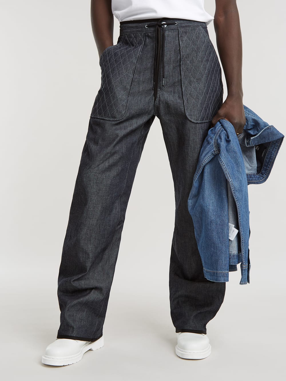 【G-STAR RAW】ジースターロゥ w25 S デニム サロペット ワイド G-STAR RAW】ジースターロゥ w25 S デニム サロペット ワイド