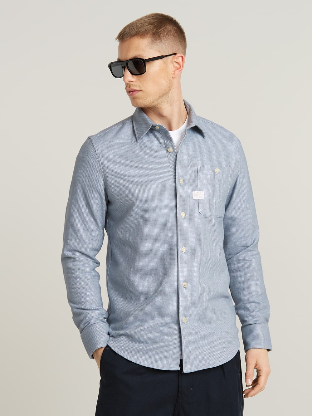 Herenoverhemden Slim fit overhemden G Star RAW NL