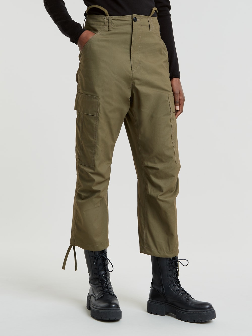 Utility Cropped Pants | Beige | G-STAR® US