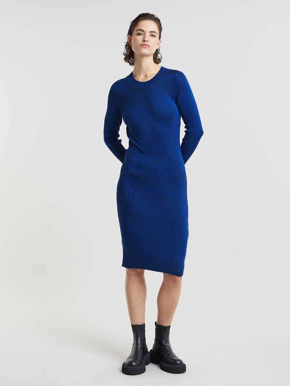 Dames jurken Overhemdjurken Sweat jurken G Star RAW NL NL