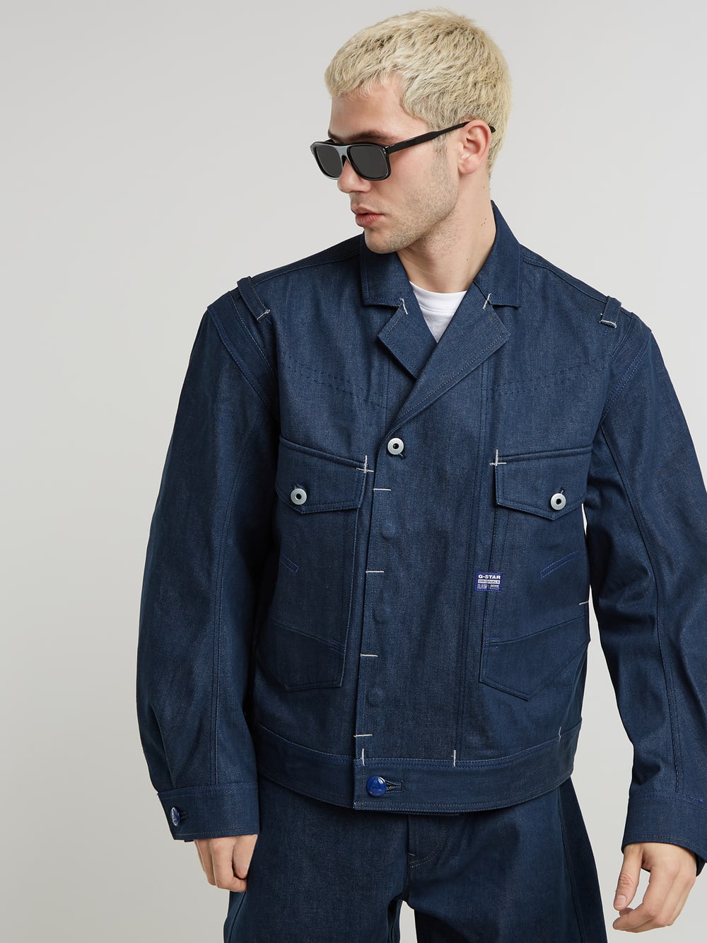 G star raw denim jacket mens clearance