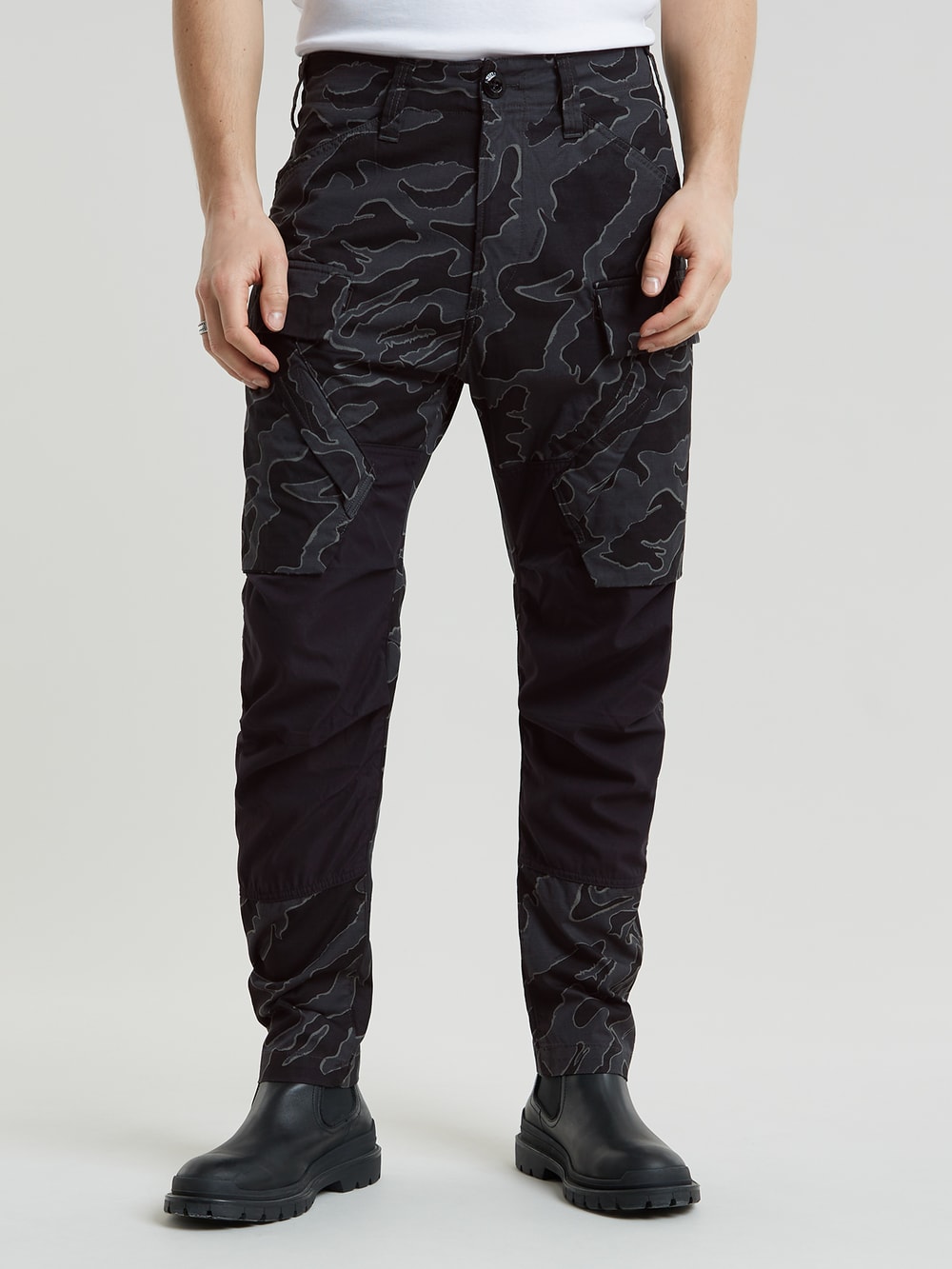 大好き Pants Cargo for US RAW® G-Star | Pants Cargo Camo & Black | Men パンツ