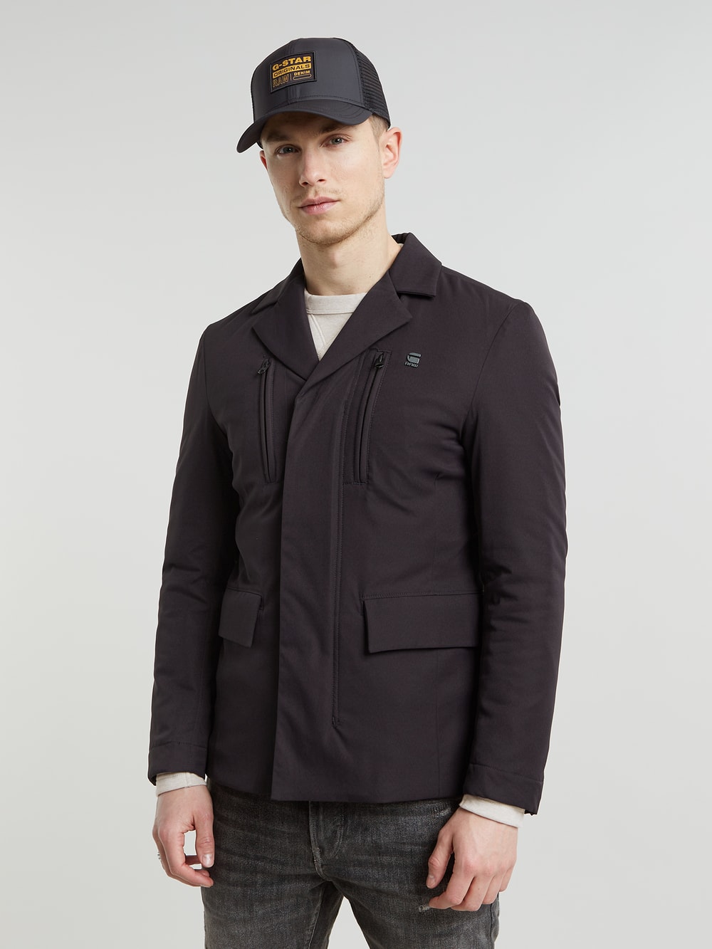 Cargo Zip Tech Blazer Schwarz G STAR DE