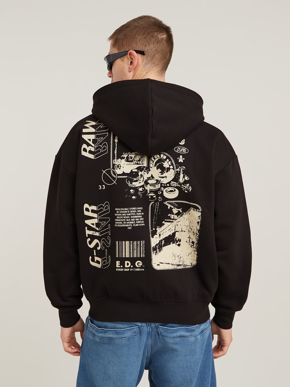 G star raw hoodie sale deals