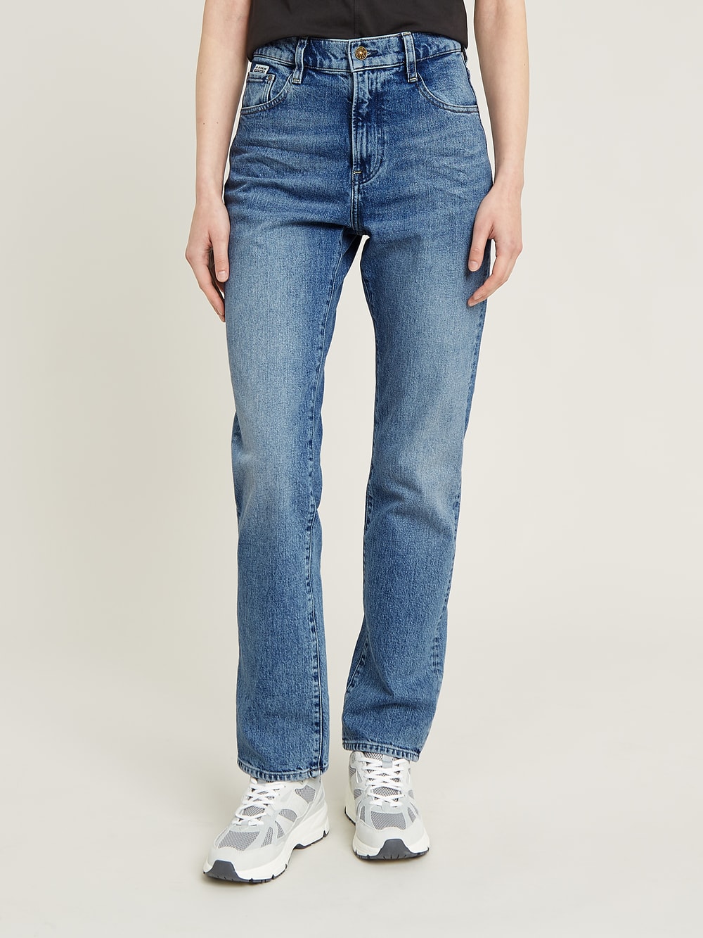 Jeans droits pour femmes Taille haute et basse G Star RAW FR
