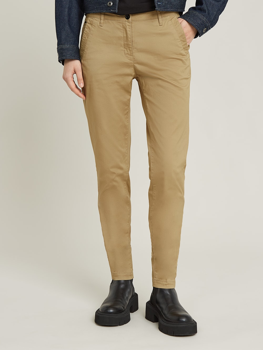 Women s Chino Pants Slim High Waist Chinos G Star RAW US