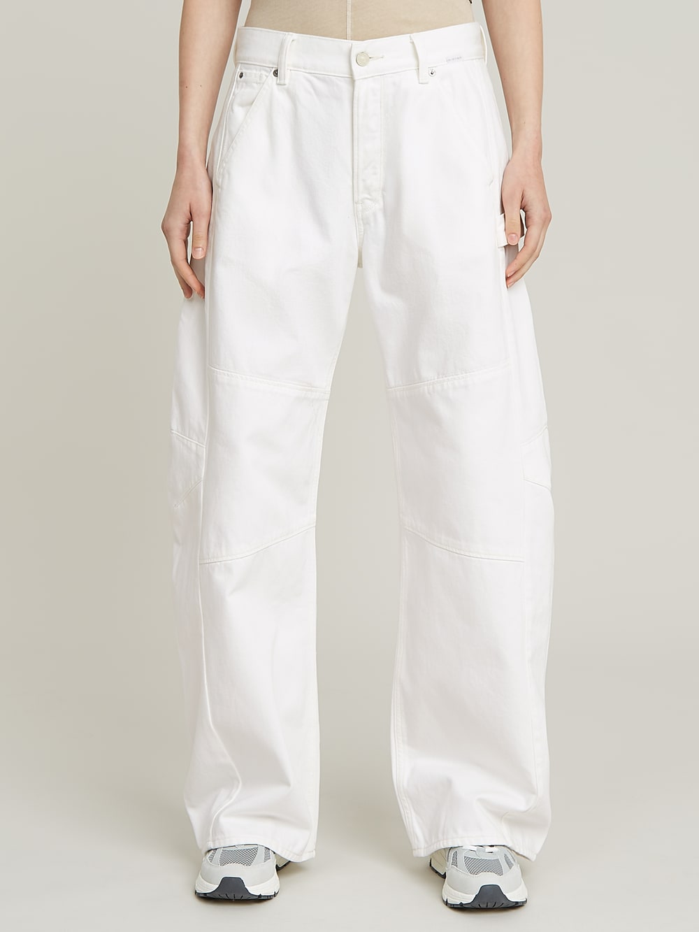 Bowey 3D Extreme Carpenter Loose Jeans | White | G-STAR® US