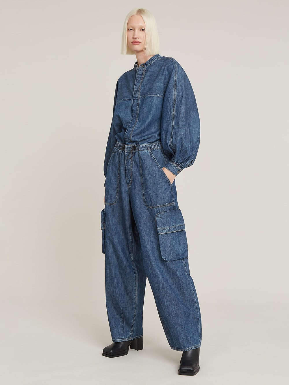 Balloon Cargo Jeans | Light blue | G-STAR® US