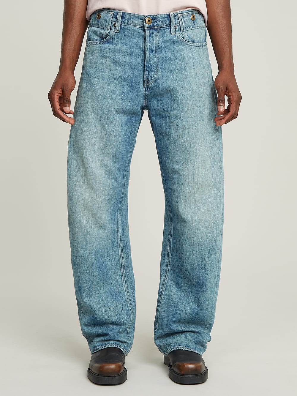 最大15%OFFクーポン Loose 3D Bend Origins G-STAR Selvedge ダークブルー | Jeans パンツ