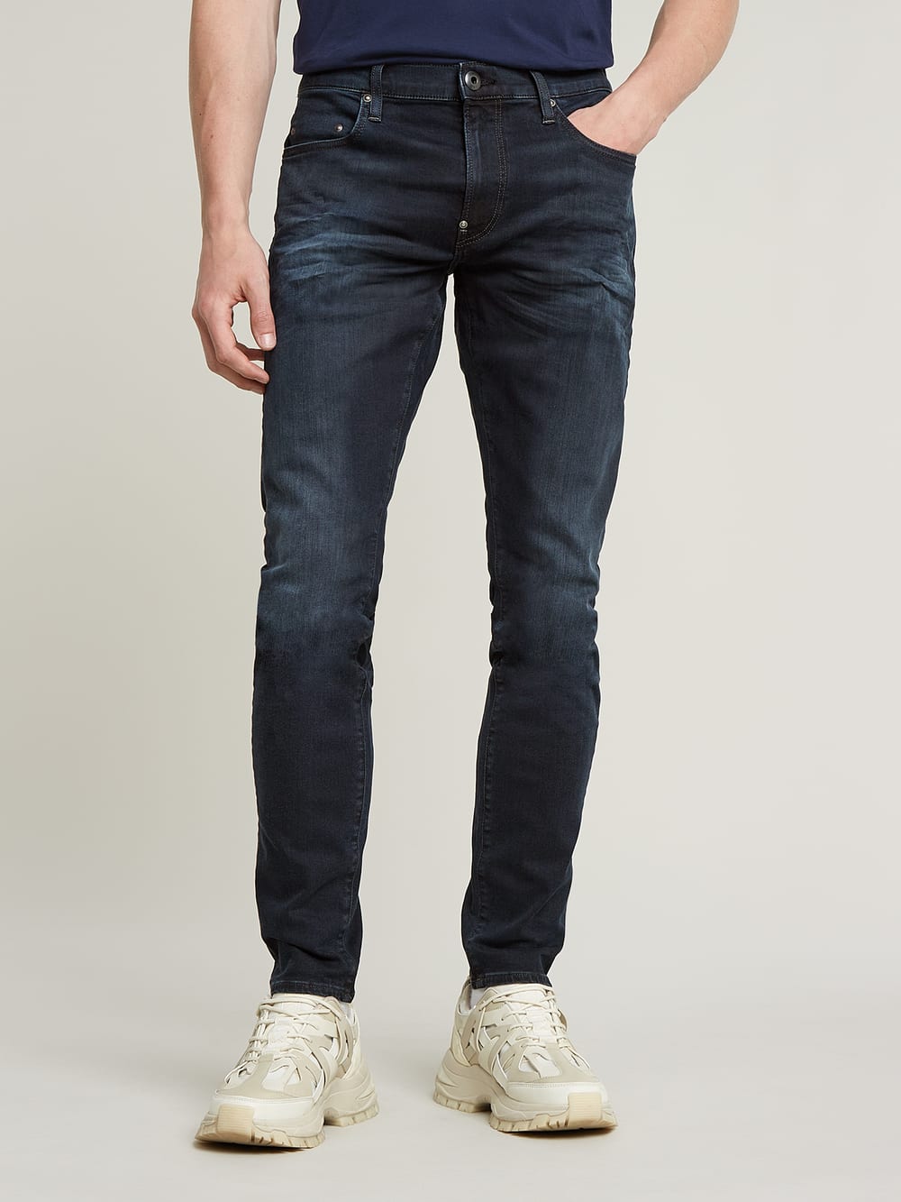 代引き人気  Revend Skinny JP G-STAR® | ダークブルー | Jeans パンツ