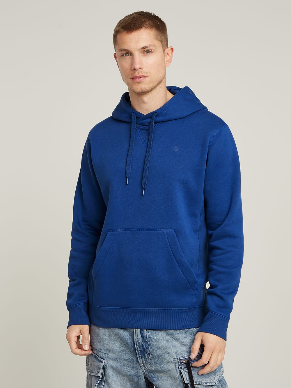Premium Core 2.1 Hooded Zip Thru Sweater | Black | G-STAR® NO