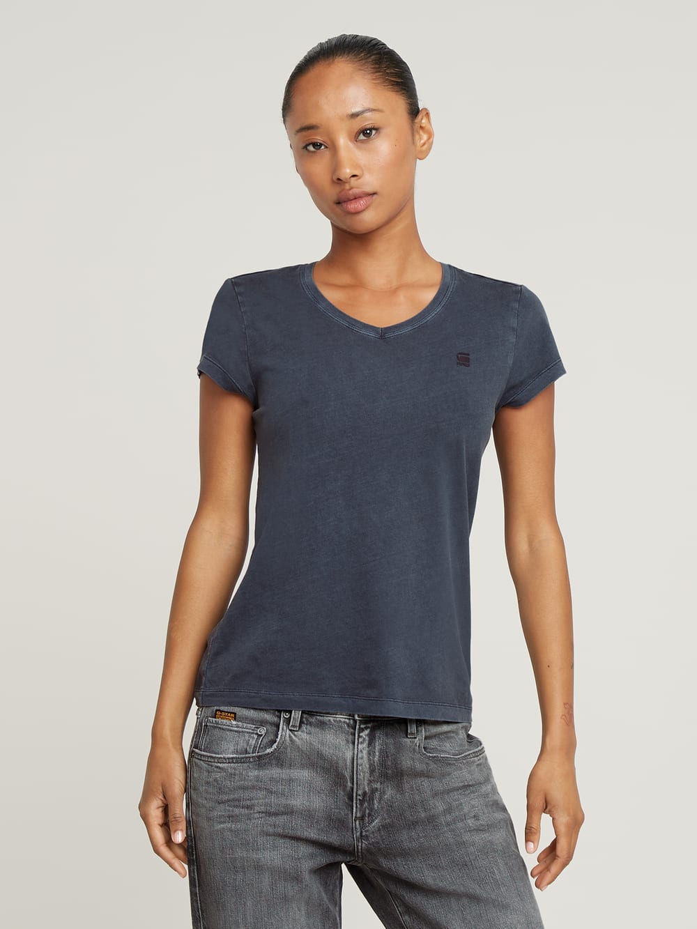 送料込★G-Star★Open Relaxed 半袖VネックTシャツ Amazon | G-Star Raw メンズ ベースヘザーVネックTシャツ 半袖