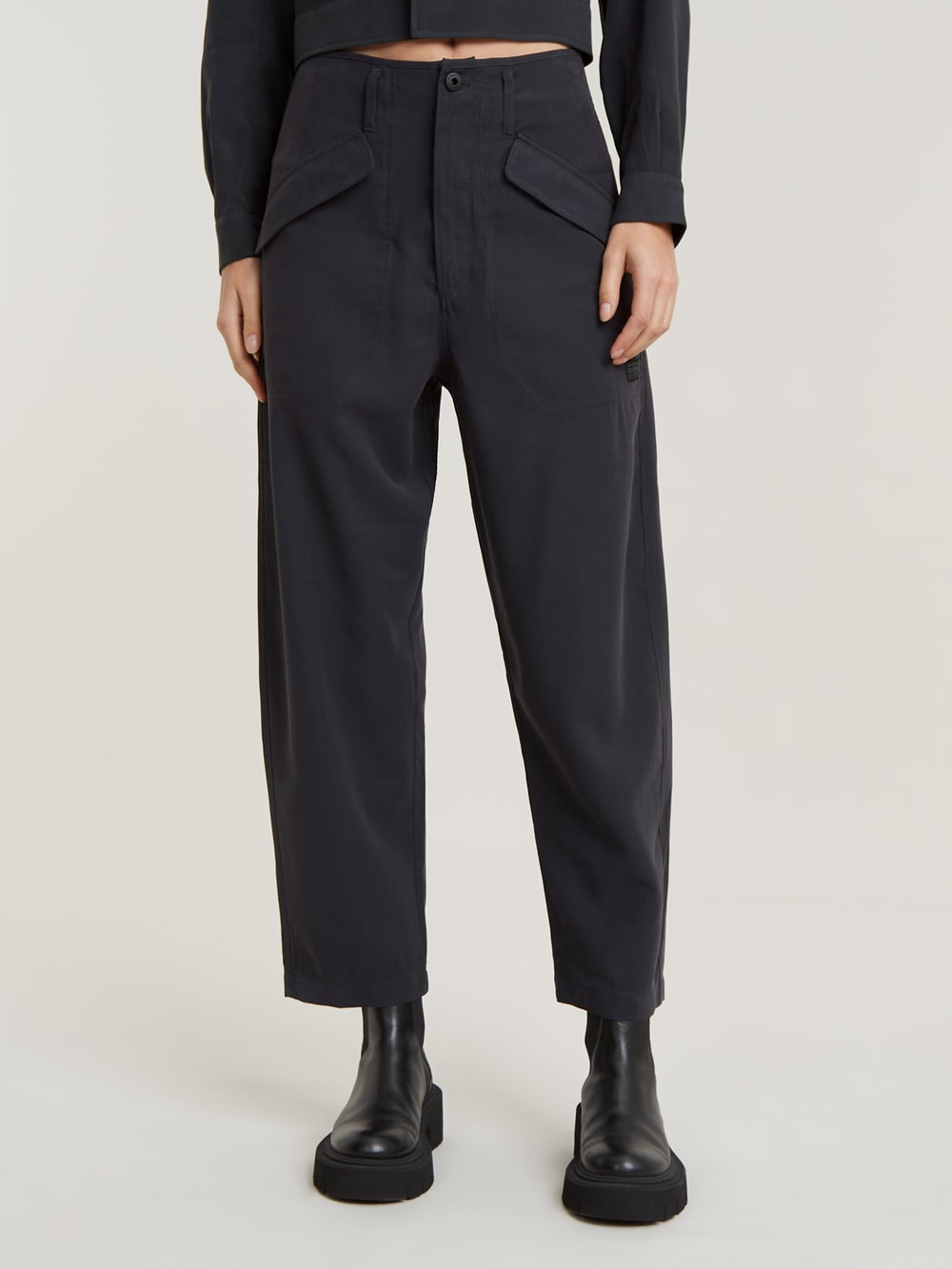 Women s Chino Trousers Slim High Waist Chinos G Star RAW GB