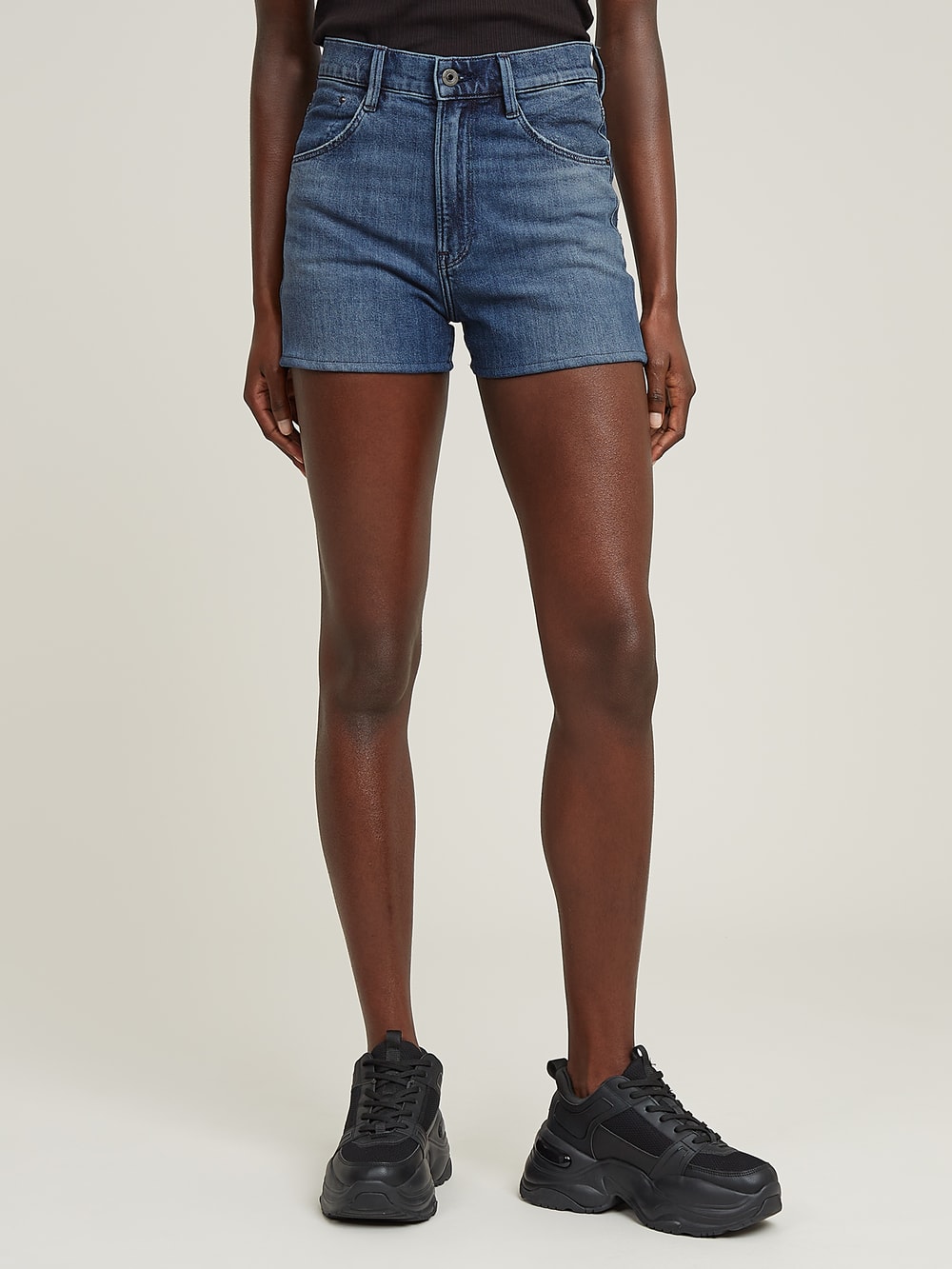 Women s Shorts High Waist Denim Shorts G STAR US
