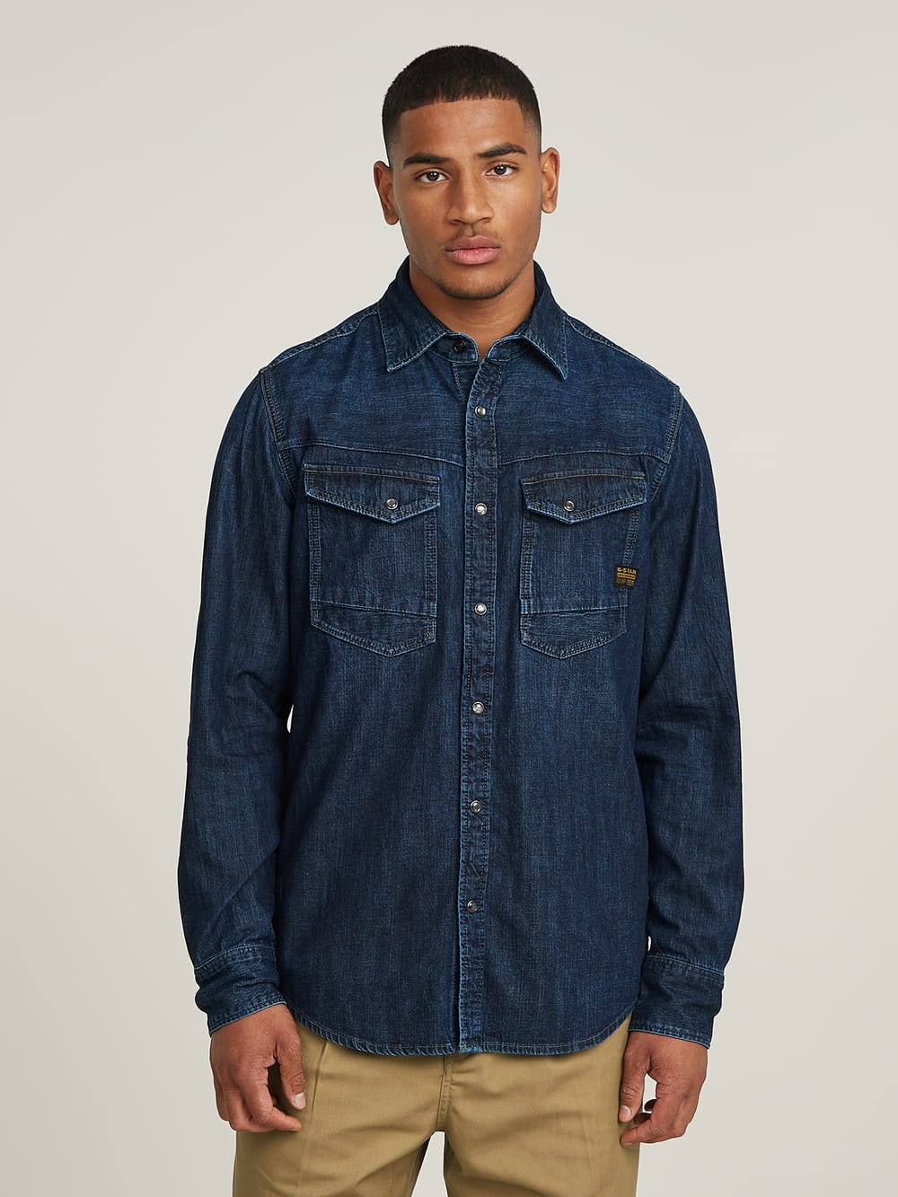 Buy raw denim shirt mens Online Sale