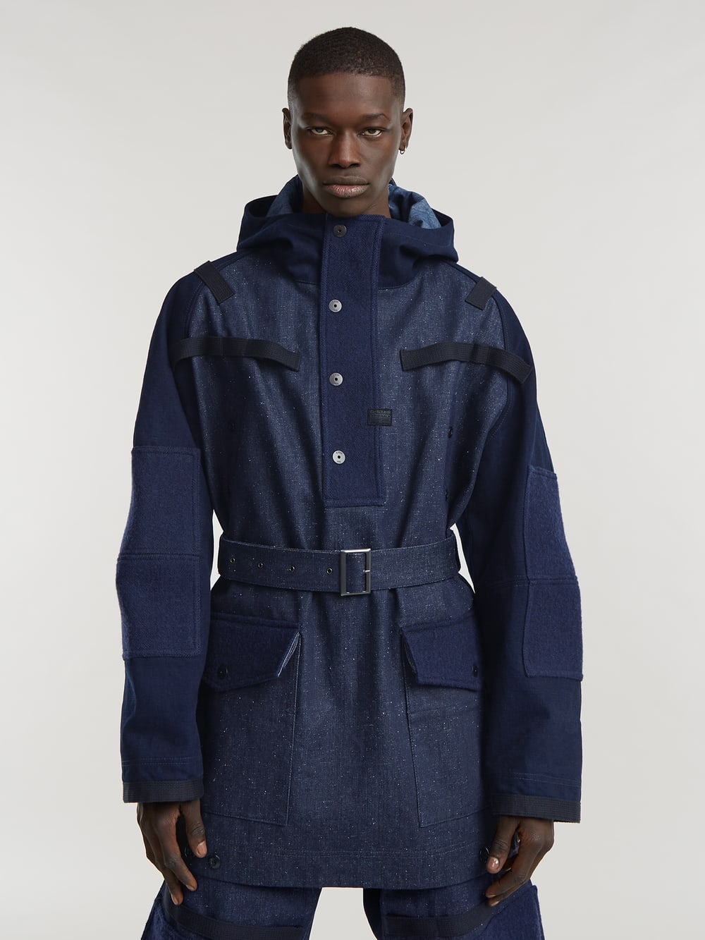 Unisex Double Breasted Wool Coat | Black | G-STAR® US