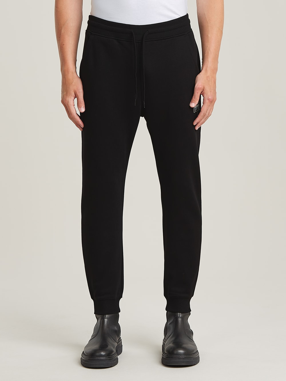 Logo Sweat Pants | Black | G-STAR® ZA